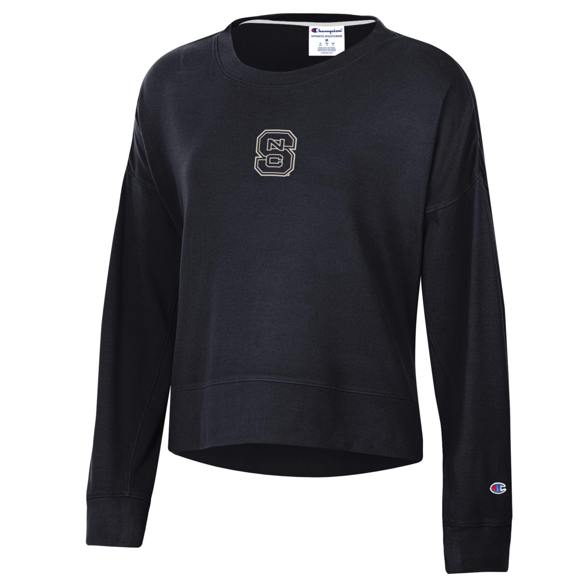 トップス C.E ACROBAT CREW NECK BLACK L Black Ladies Soft Touch Crew - Block S | Wolfpack Outfitters